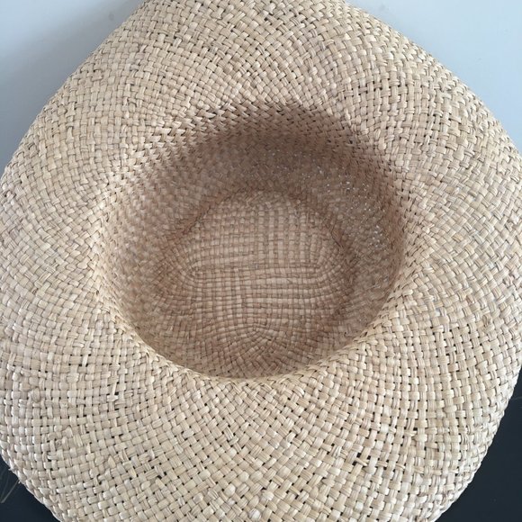 Straw Hat with Decorative Straw Bow - Picture 5 of 5